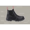 Hunter Breeze Women's Safety Dealer Boots Black S3S Hunter Breeze Women's Safety Dealer Boots Black S3S